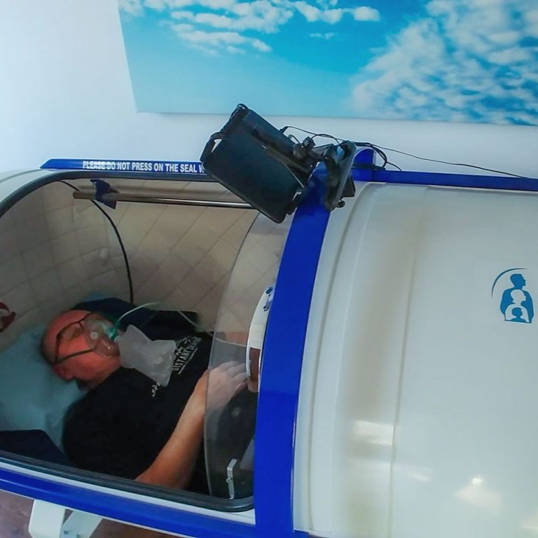 Rehabilitacja po udarze – Pan Darek w oxyTerapii Rybnik